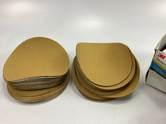 3M 00982 Gold Abrasive Hookit Sanding Disc 6'' P100 Grade - Box Of 100