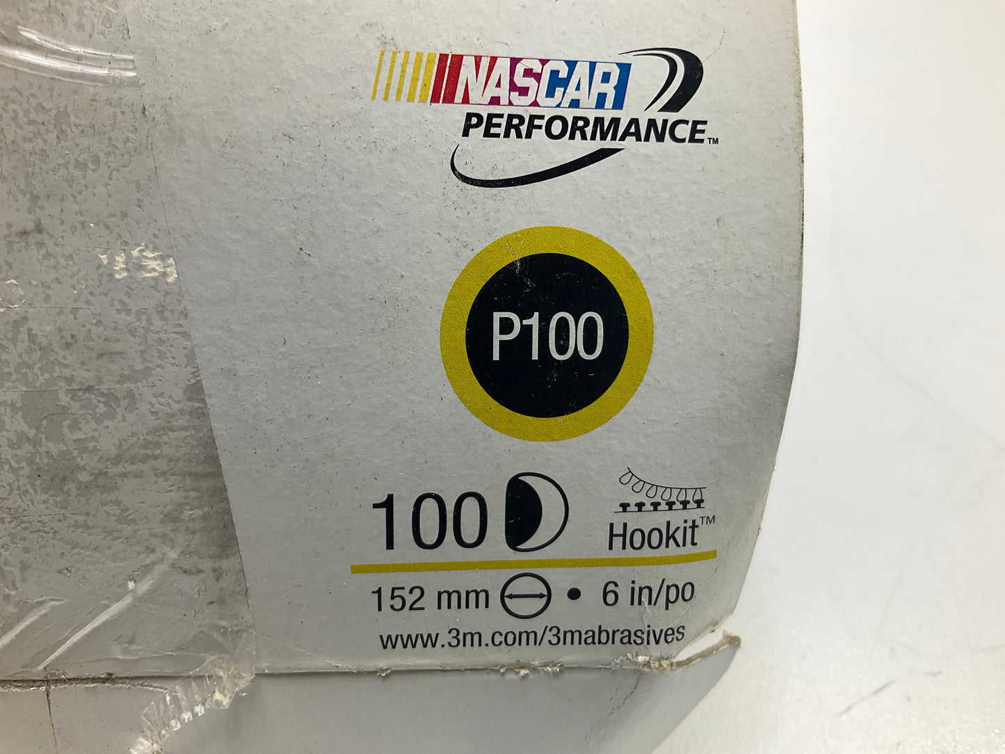 3M 00982 Gold Abrasive Hookit Sanding Disc 6'' P100 Grade - 70 Discs Total