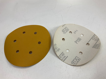 3M Gold 01080 / Hookit Abrasive Sanding Disc 6'' P150 Grit (100 Discs/Box)