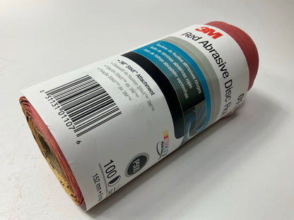 3M 01107 Red Abrasive Stikit Sanding Disc 6 Inch P500 500 Grit (100 Discs/Roll)