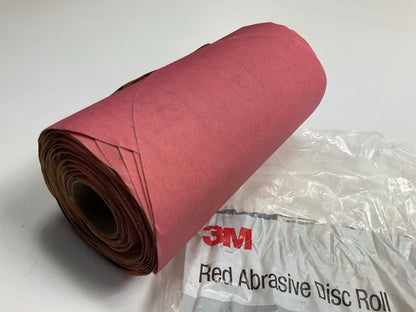 3M 01109 Red Sandpaper Stikit Abrasive Disc Roll , 6 Inch, P320 Grit - 100 Discs