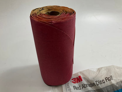 3M 01112 Red Abrasive Stikit Sanding Disc 6 Inch, P180 Grit (100 Discs/Roll)