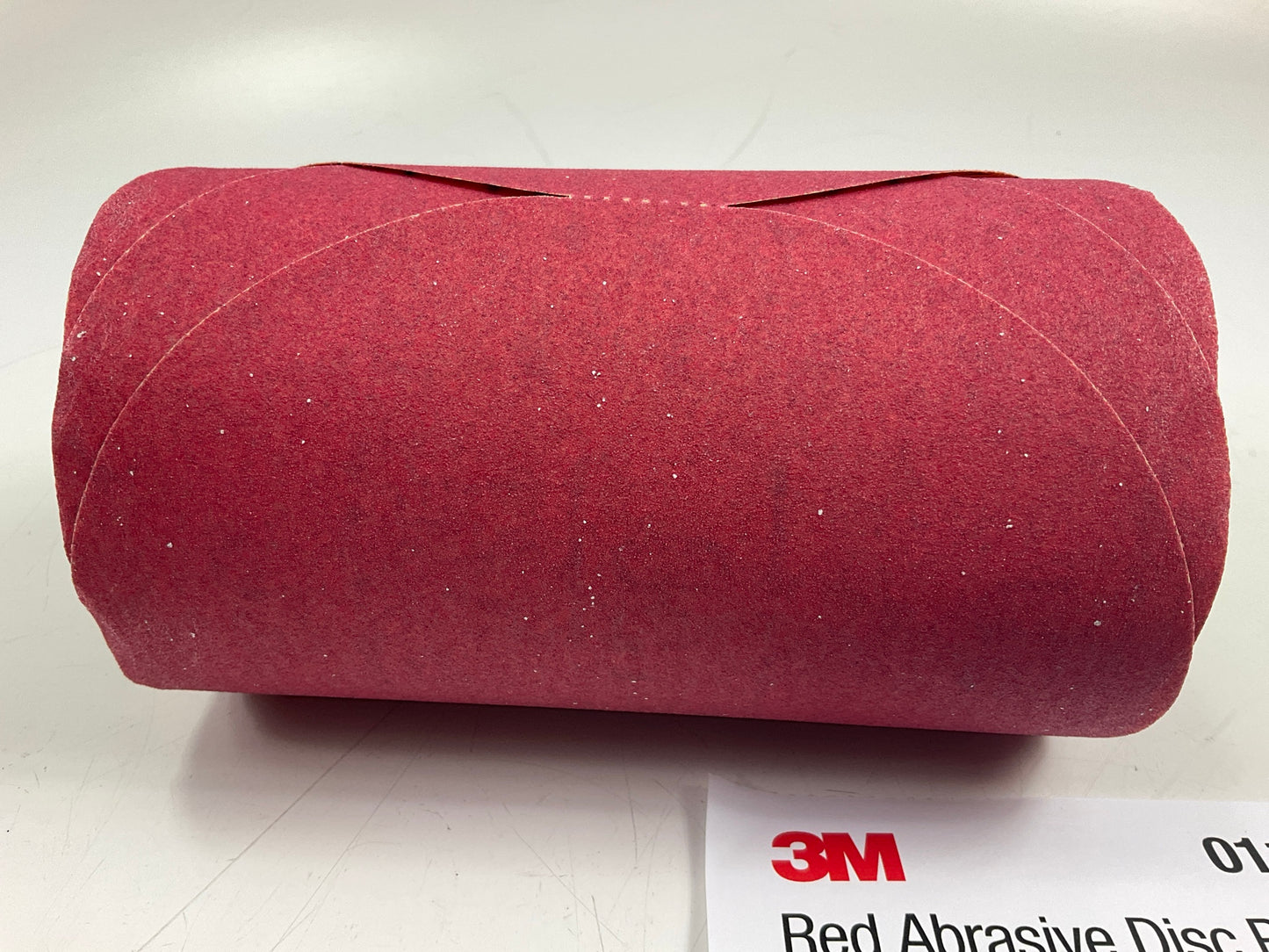 3M 01113 Red Abrasive Stikit Sanding Disc, 6 Inch, P150 Grit (100 Discs/Roll)