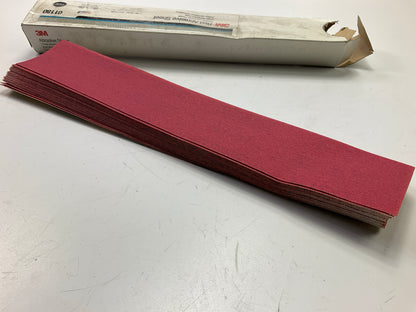 3M 01180 Abrasive Hookit P150 Grit , 2-3/4''x16-1/2'' Sandpaper File Sheet, 25 Pcs