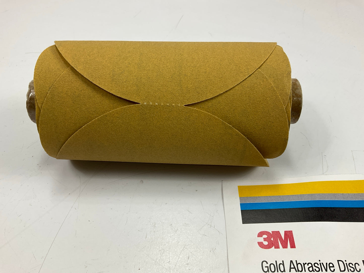 3M 01194 Stikit Gold Sanding Disc Roll, 5 Inch, P180 Grit, 75 Discs Per Roll