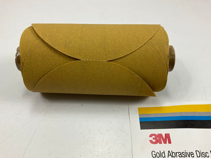 3M 01194 Stikit Gold Sanding Disc Roll, 5 Inch, P180 Grit, 75 Discs Per Roll