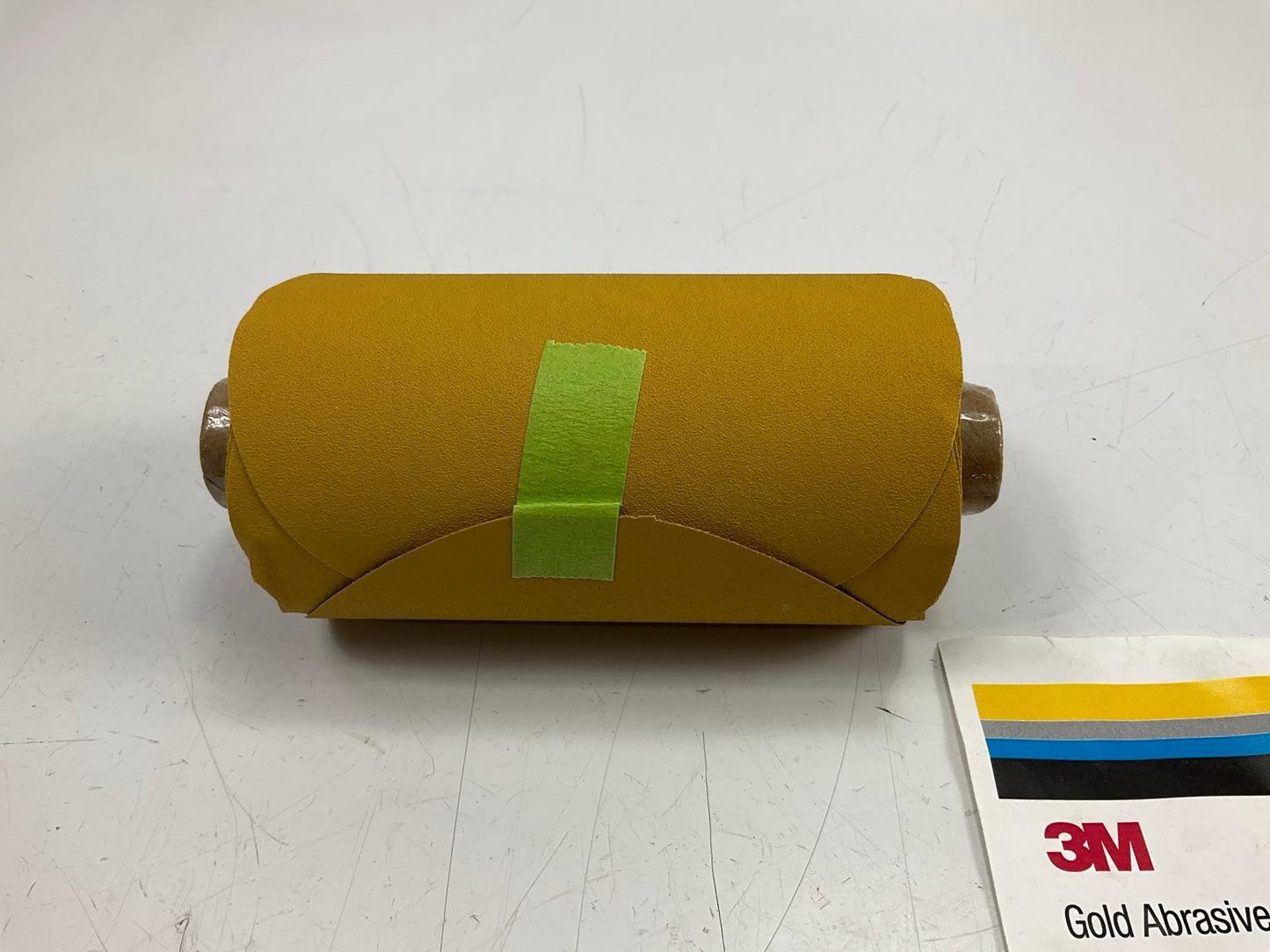 3M 01195 Stikit Gold Sanding Disc Roll, 5'' Diam., P150A 150 Grit, 75 Discs Total