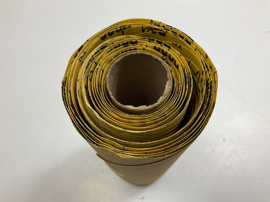 3M 01205 Stikit Gold Paper Disc Roll 216U 6'' P320 Grade - 75 Discs / Roll