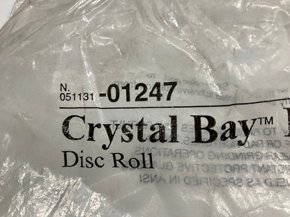 3M 01247 Crystal Bay Sanding Discs, 6'' Diameter, 100 P100 Grit, Roll Of 100 Disc