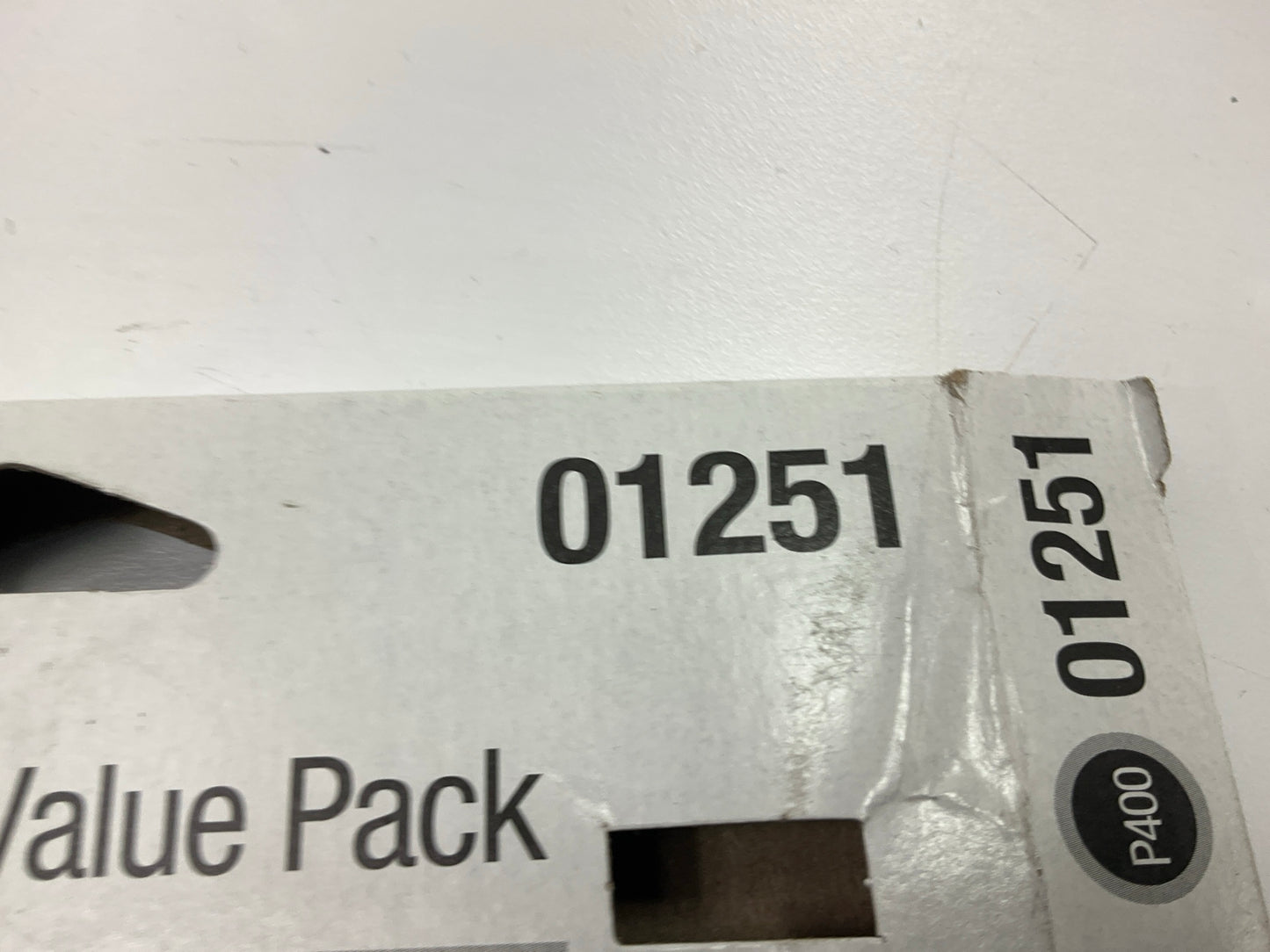 3M 01251 Red Abrasive Stikit Sanding Disc, 6 In, P400 Grade, 23 Discs/pack