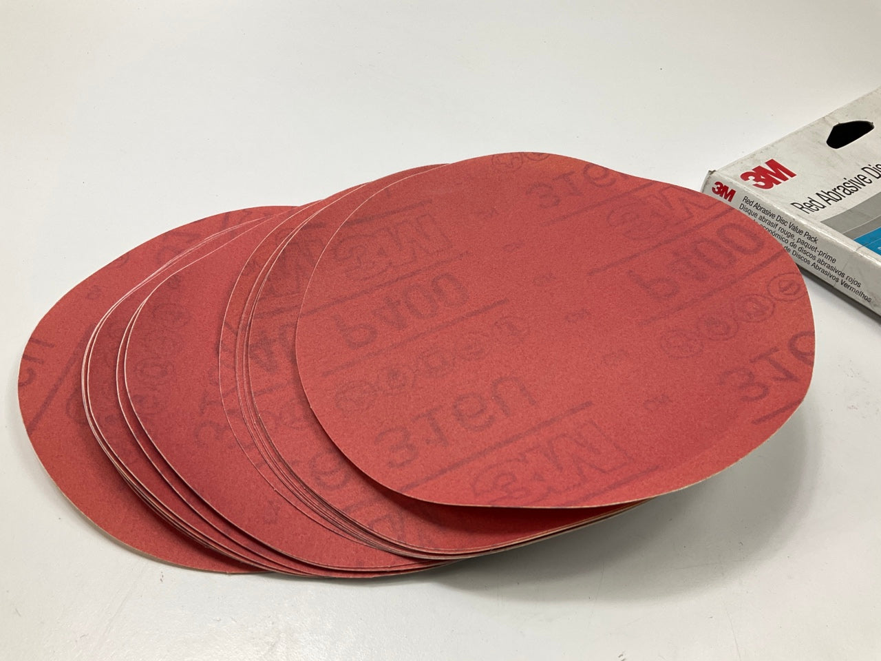 3M 01251 Red Abrasive Stikit Sanding Disc, 6 In, P400 Grade, 25 Discs/pack