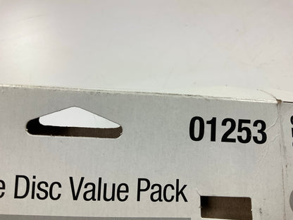 3M 01253 Red Abrasive Stikit Sanding Disc 6 In, P220 Grit, 25 / Pack