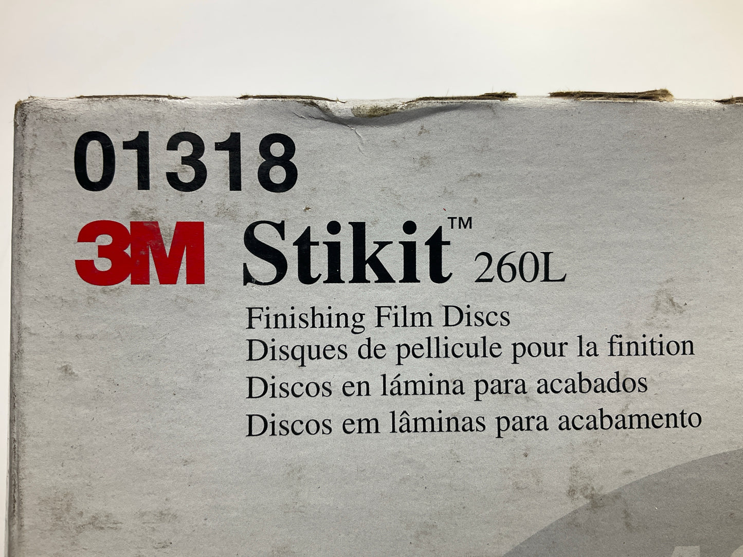 3M 01318 Stikit Finishing Film 6'' P1200 1200 Grit Sanding Discs (100 / Box)