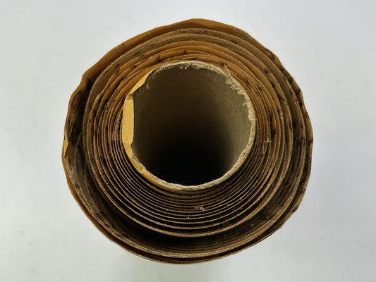 3M 01325 Stikit Gold 6'' P320 Grit Film Sanding Disc Roll, 75 Discs Total