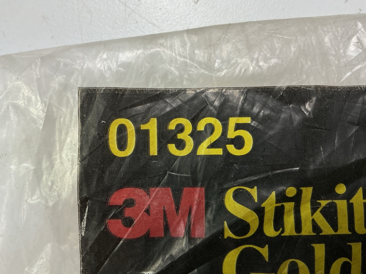 3M 01325 Stikit Gold 6'' P320 Grit Film Sanding Disc Roll, 75 Discs Total