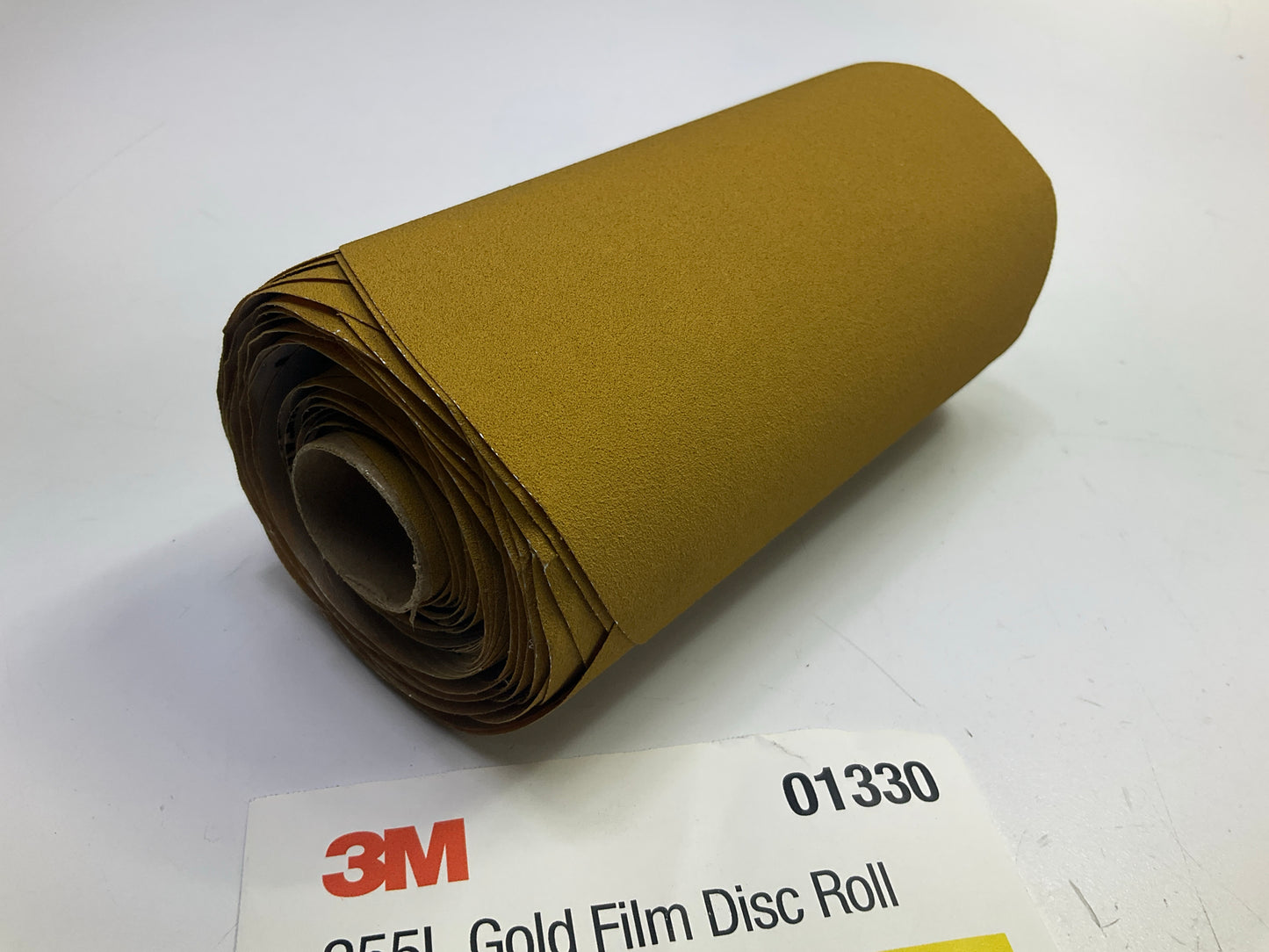 3M 01330 Stikit Gold Film Sanding Disc Roll, 6'', P150 Grade, 75 Discs / Roll