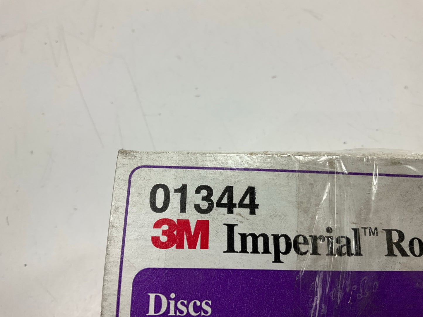 3M 01344 3'' Imperial Roloc Sanding Disc, 36 Grit, Pack Of 15 Discs
