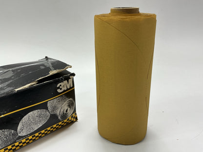 3M 01352 Stikit Gold 6'' P500 500 Grit Film Sanding Disc Roll, 125 Discs Total