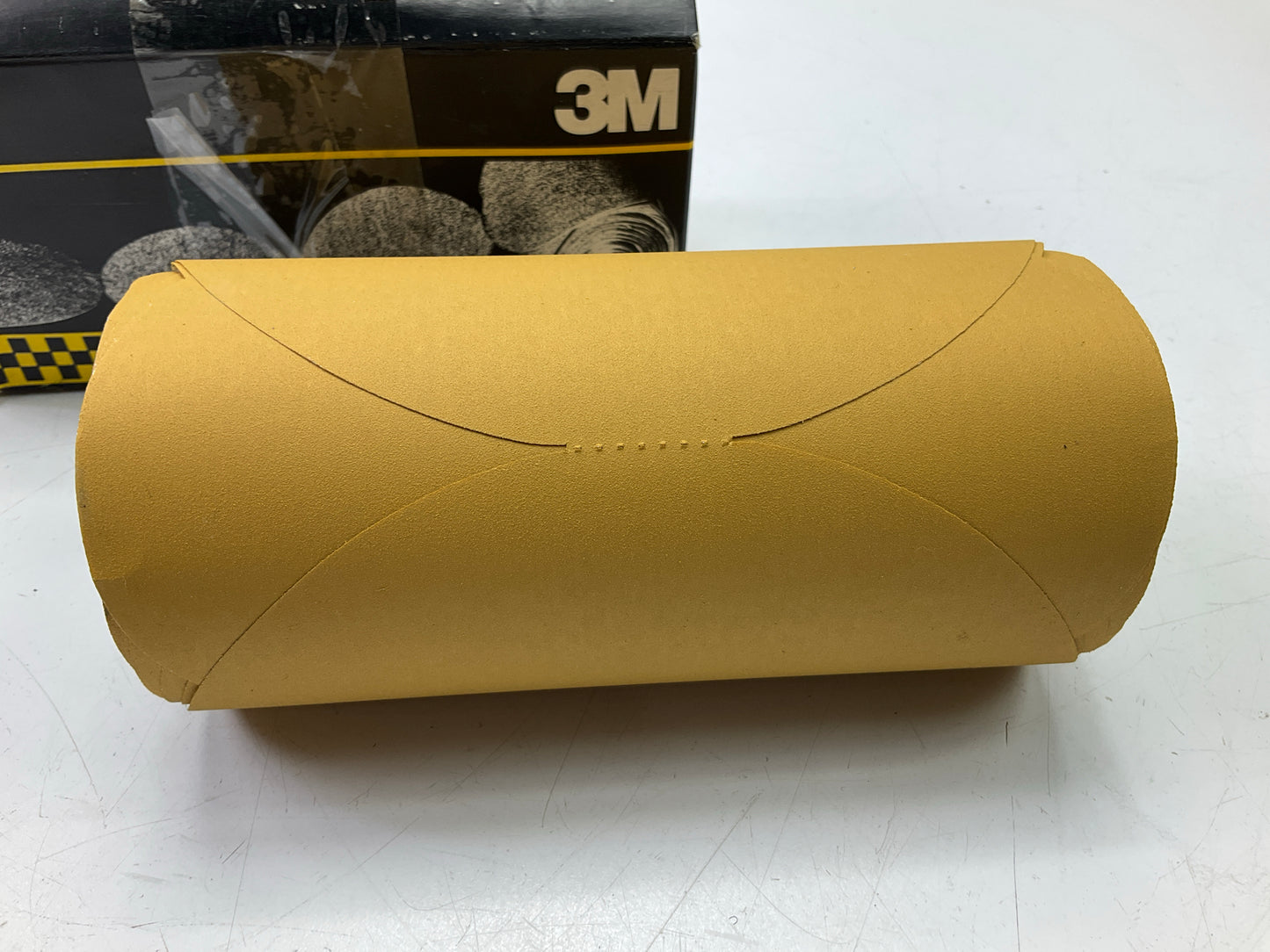 3M 01353 Stikit Gold Film Sanding Disc Roll, 6 In, P400 Grade, 125 Discs / Roll