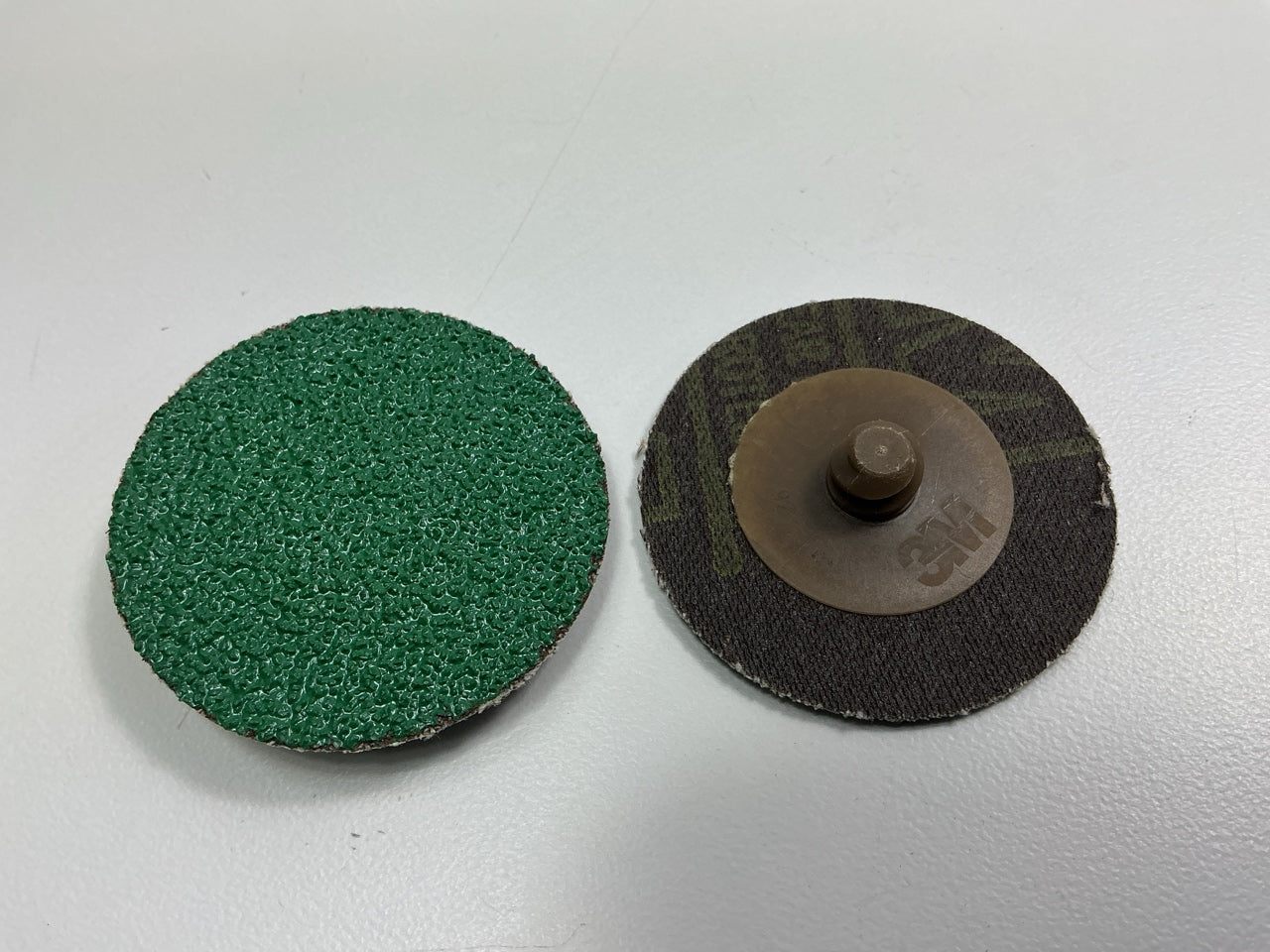 3M 01397 Green Corps Roloc Abrasive Sanding Disc 2 In, 36 Grit, 18 Discs Total