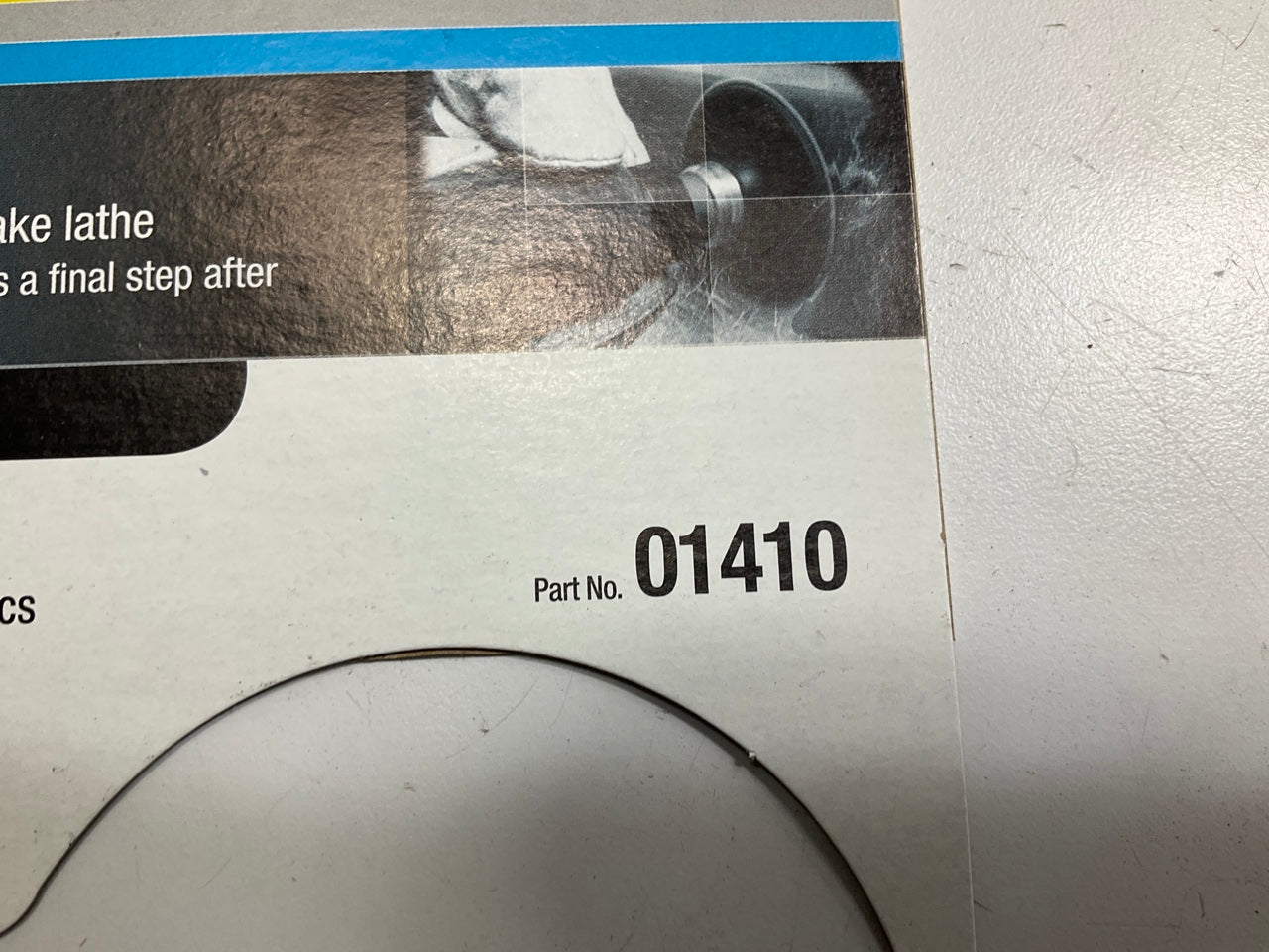 3M 01410 3'' Brake Rotor Surfacing Surface Disc Starter Pack W/ Pad -  120 Grit