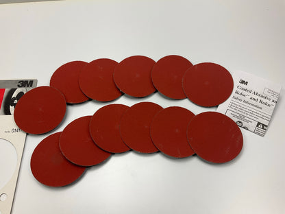 OPEN BOX - 12 Pack - 3M 01411 Roloc Brake Rotor Surface Discs 3'' 120 Grit