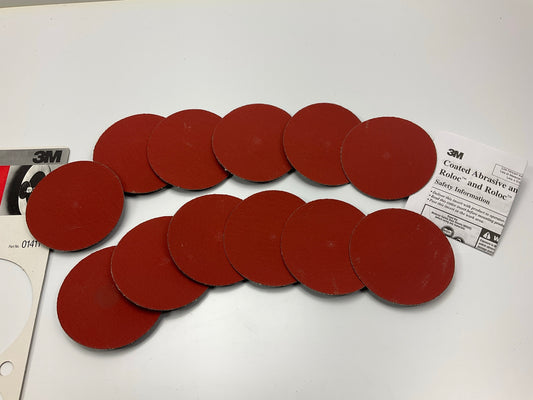 OPEN BOX - 12 Pack - 3M 01411 Roloc Brake Rotor Surface Discs 3'' 120 Grit