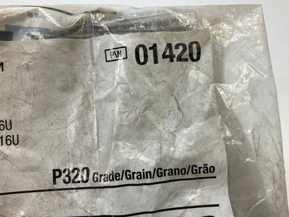 3M 01420 Stikit Gold 5'' P320 320 Grit Sanding Abrasive Disc Roll (175 Discs)