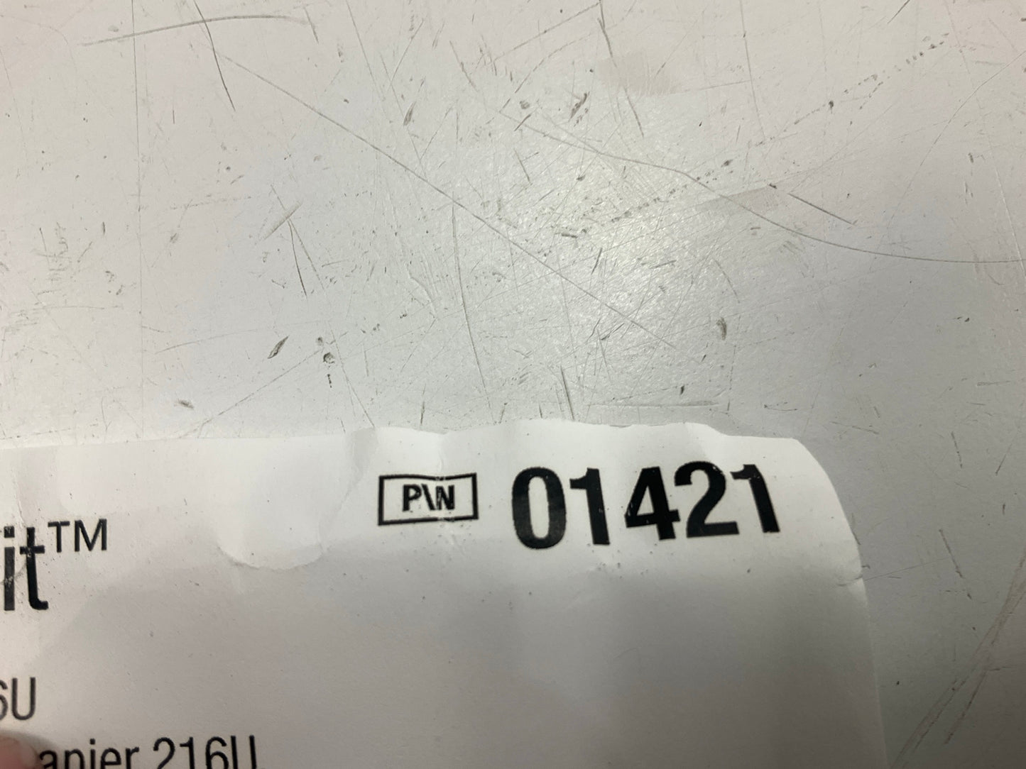 3M 01421 Gold Film Sanding Discs, 280 Grit, 5'' Diameter, 216U Stikit, 175 Pcs