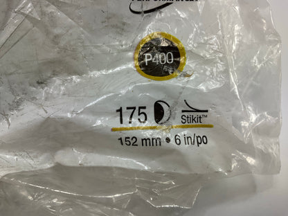 3M 01434 216U Abrasive Sanding Disc Roll, 6 In, P400 Grit, (175 Discs/Roll)