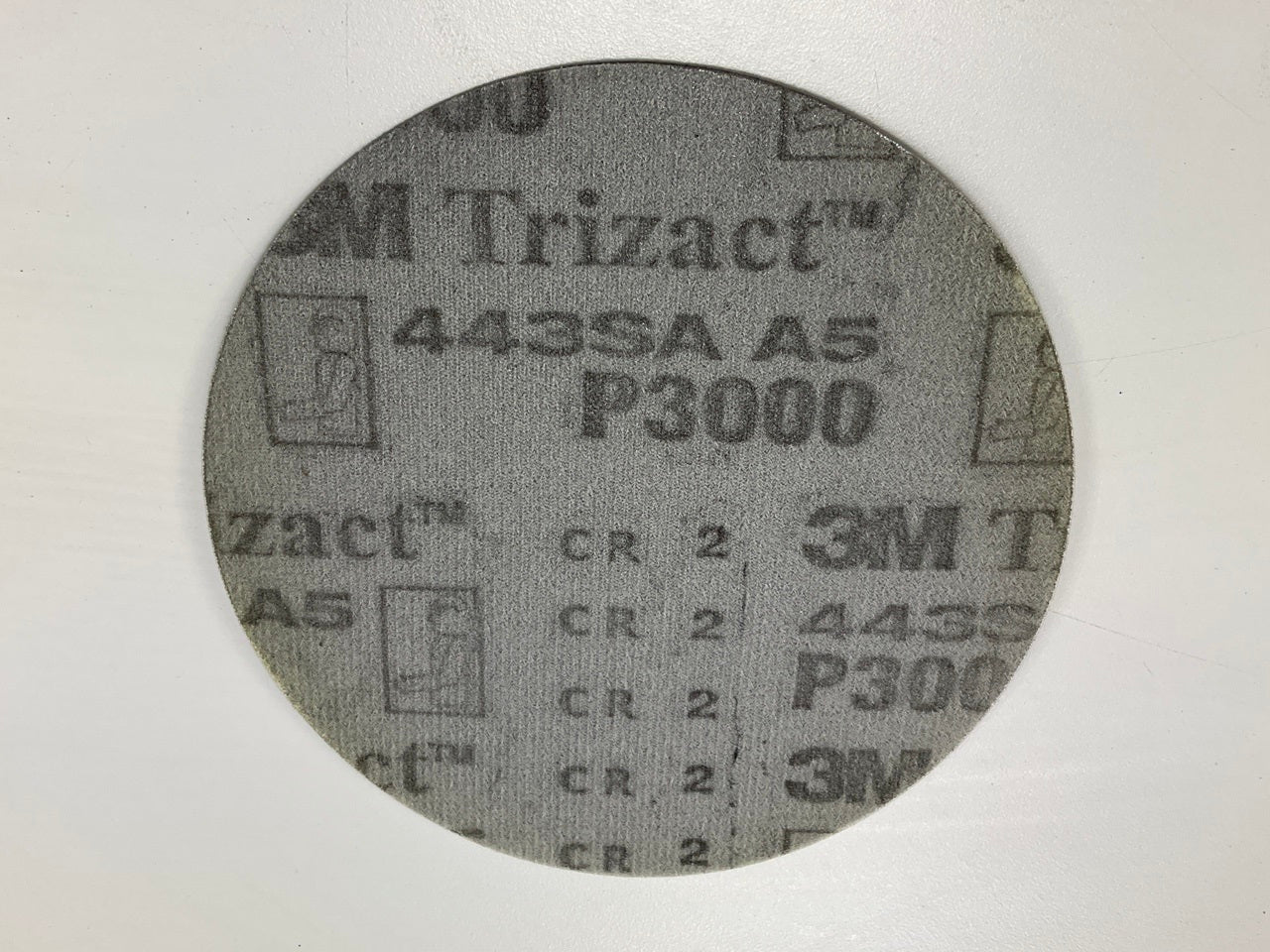 5 Discs - 3M 01459 Trizact Performance Sanding Abrasive Disc, 6 In, 3000 Grit