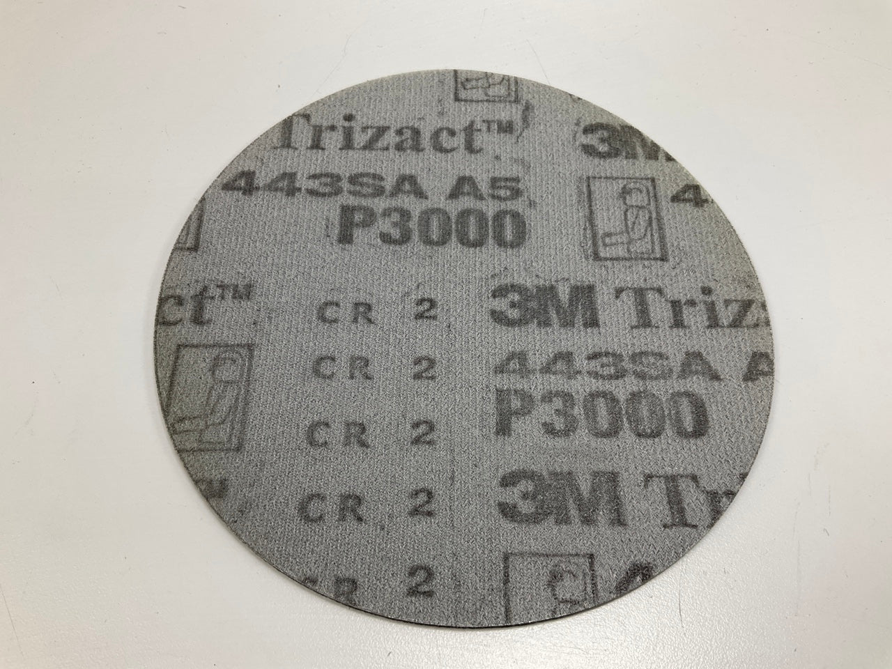 3M 01459 Trizact Performance Sanding Abrasive Disc, 6 In, 3000 Grit (ONE DISC)