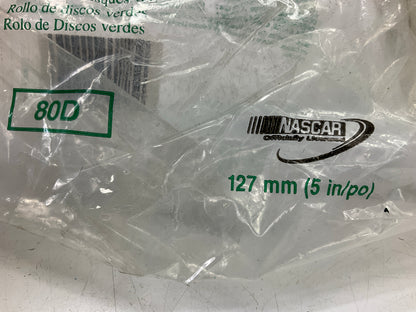 3M 01501 5 Inch Stikit 80D Grit Fre-Cut Sanding Disc Roll, 100 Disc Per Roll