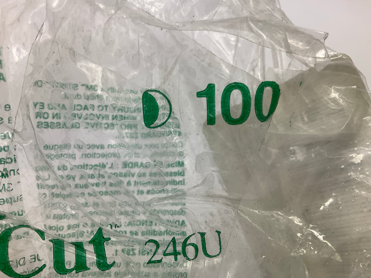 3M 01501 5 Inch Stikit 80D Grit Fre-Cut Sanding Disc Roll, 100 Disc Per Roll