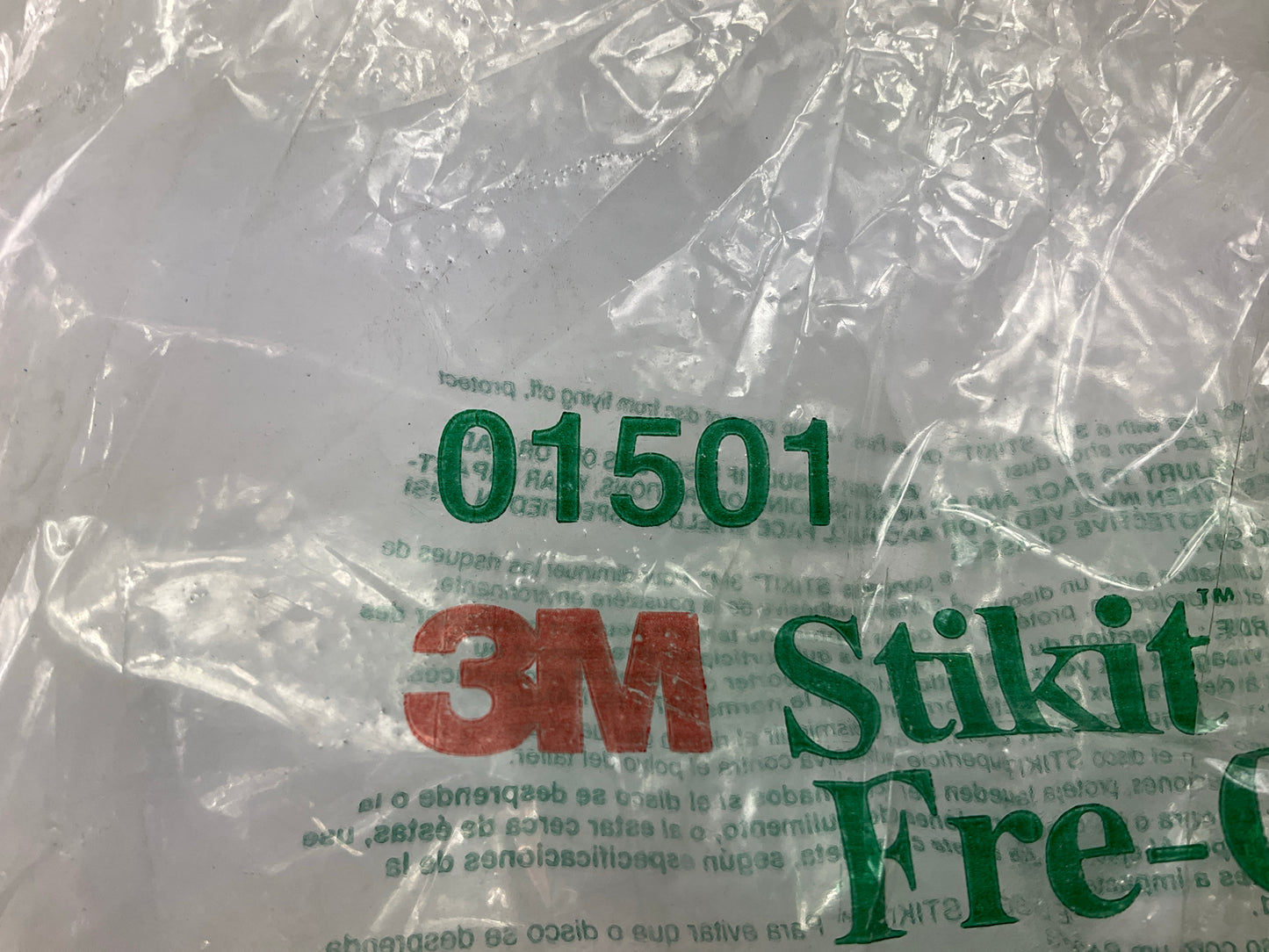 3M 01501 5 Inch Stikit 80D Grit Fre-Cut Sanding Disc Roll, 100 Disc Per Roll