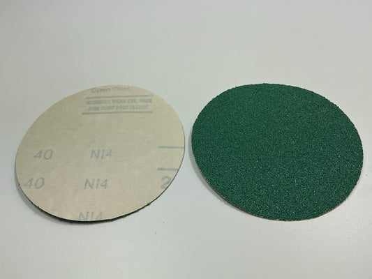 3M 01545 PSA Green 5 In. 40 Grit Abrasive Sanding Disc (100 Discs)
