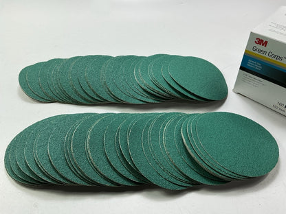 3M 01547 6'' Abrasive Sanding Discs, 40E 40 Grit, Box Of 100 Discs