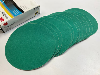 3M 01549 Green Corps Stikit Production Sanding Discs, 8'', 80 Grit, 24 Discs