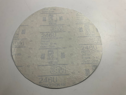 3M 01549 Green Corps Stikit Production Sanding Discs, 8 In 80 Grit, 49 Discs