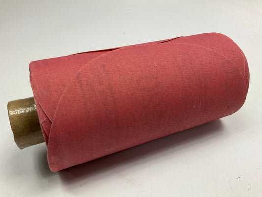 3M 01603 Red Abrasive PSA Sanding Disc, 5 In, P320, 100 Discs Per Roll