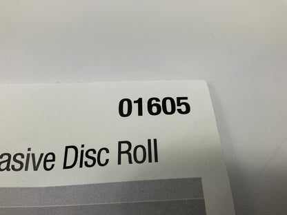 3M 01605 Stikit Red Abrasive PSA Sanding Disc, 5 In, P220, 100 Disc Roll