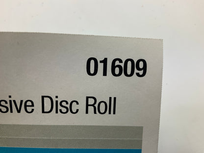 3M 01609 5'', P100 100 Grit Red Abrasive Sanding Discs, Roll Of 100 Discs