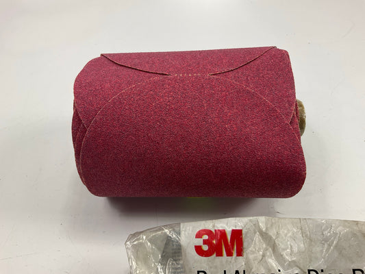 3M 01610 5'' P80 Grit (80 Grit) Red Abrasive Sanding Discs, Roll Of 100