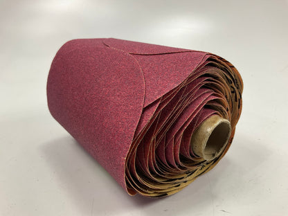 3M 01610 5'' P80 Grit (80 Grit) Red Abrasive Sanding Discs, Roll Of 100