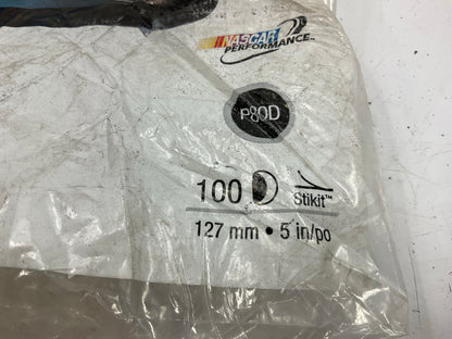3M 01610 5'' P80 Grit (80 Grit) Red Abrasive Sanding Discs, Roll Of 100