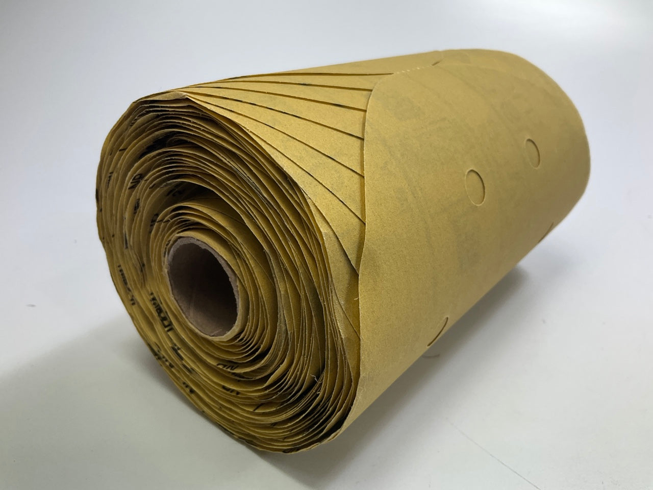 3M 01635 Stikit Gold Paper Sanding Disc Dust Free 216U 6'', P320 Grit, 175 / Roll