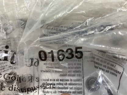 3M 01635 Stikit Gold Paper Sanding Disc Dust Free 216U 6'', P320 Grit, 175 / Roll