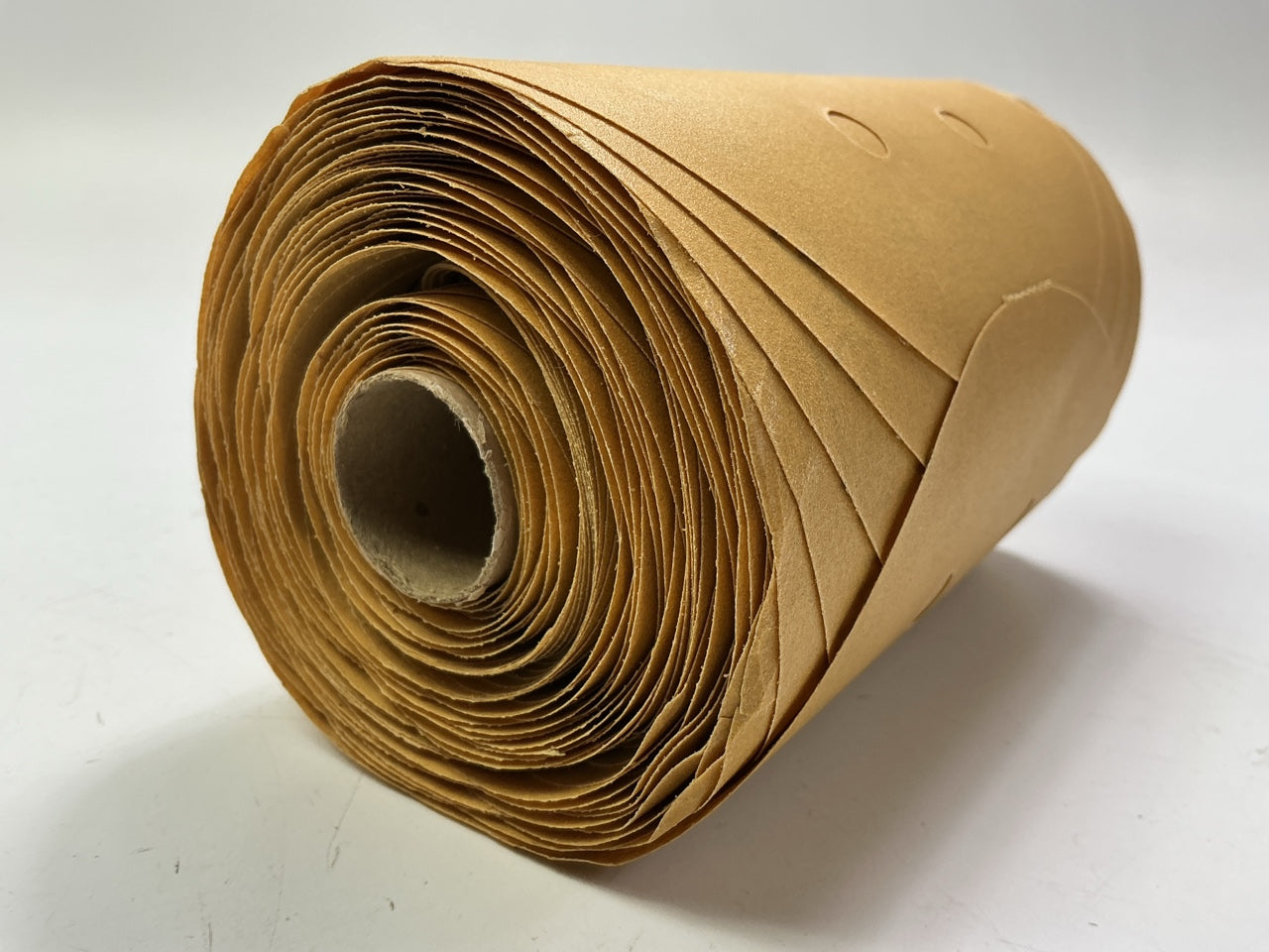 3M 01637 Stikit Gold 6'' P240A 240 Grit Dust-Free Disc Roll, 175 Discs Total