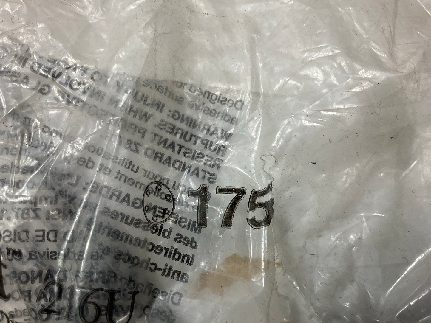 3M 01638 Stikit Gold Dust Free 216U PSA Discs, 6'' Diam, 220 Grit (175 Discs)