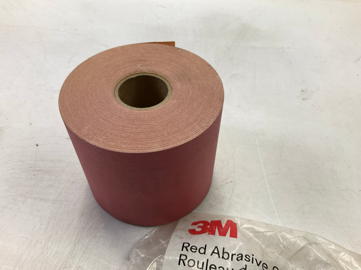 3M 01681 Red Abrasive Stikit Sanding Sheet Roll 2 3/4 Inch X 25 Yard P400 Grit